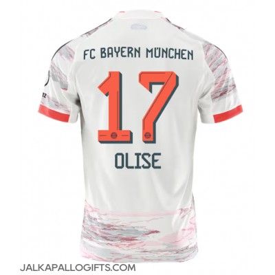 Bayern Munich Michael Olise #17 Vieraspaita 2025-26 Lyhythihainen Bayern Munich Michael Olise #17 Vieraspaita 2025-26 Lyhythihainen